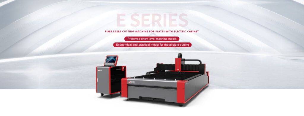 Fiber Laser Cutting Machine For Plates With Electric Cabinet