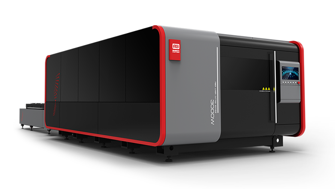 HIGH POWER ENCLOSED FIBER LASER CUTTING MACHINE