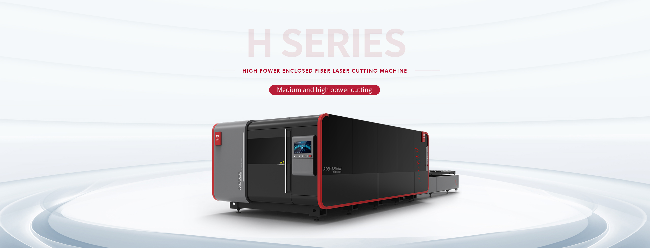 HIGH POWER ENCLOSED FIBER LASER CUTTING MACHINE