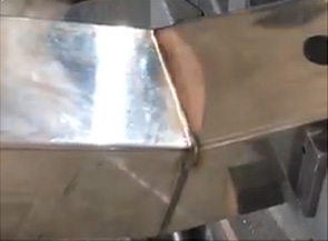 Square tube welding