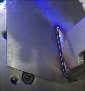 Spade welding